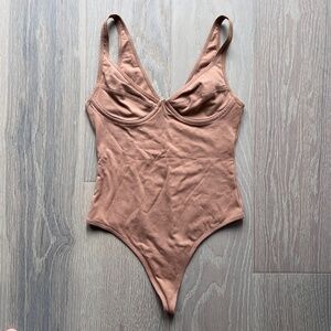 ARITZIA Cotton Bustier Bodysuit